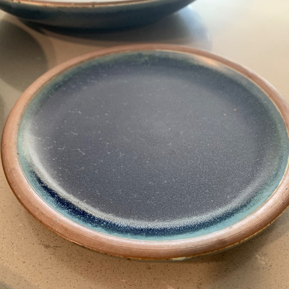 East Fork Pottery Cosmos Set – 2 Coupes + 2 Cake Plates (Retired Glaze) - Picture 3 of 10